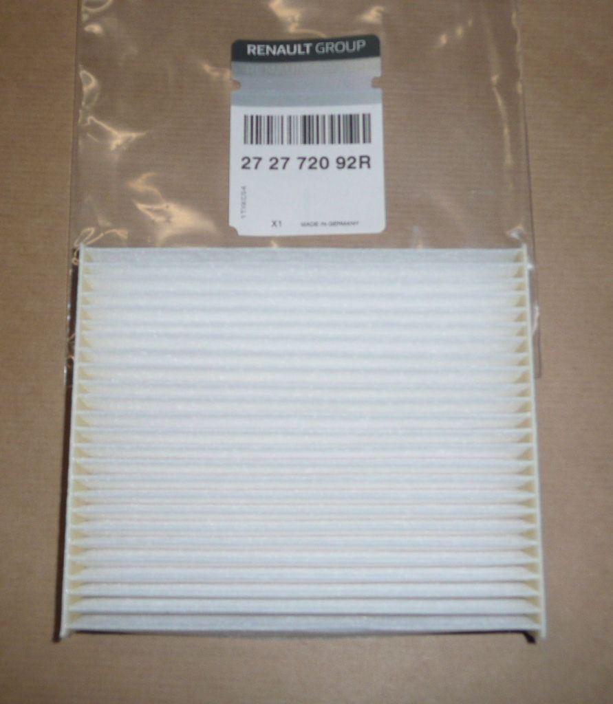 FILTRE D'HABITACLE RENAULT ESPACE V 1.6DCI/TCE 272772092R.