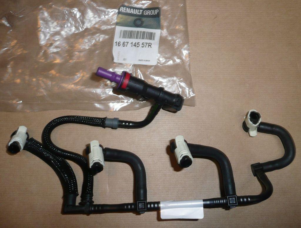TUYAU DE RETOUR D'INJECTION.RENAULT MEGANE III 166714557R.