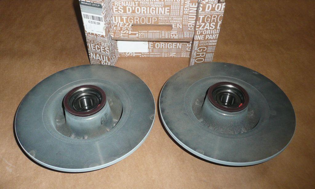 DISQUE DE FREIN.COMPLET.RENAULT CLIO III,MEGAN 432005338R.