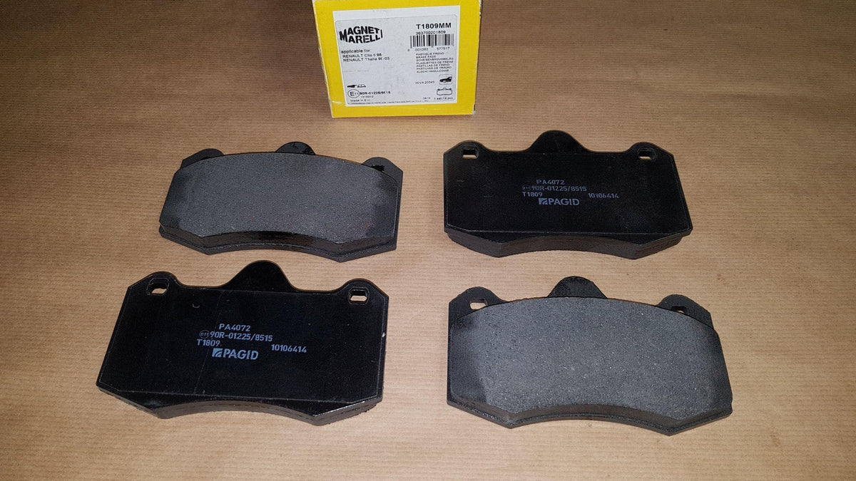 PLAQUETTE DE FREIN.RENAULT CLIO II 3.0 V6 SPOR 6020013035.