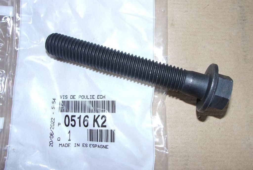VIS DE POULIE DE VILEBREQUIN PEUGEOT BOXER III 0516.K2 0516K2.