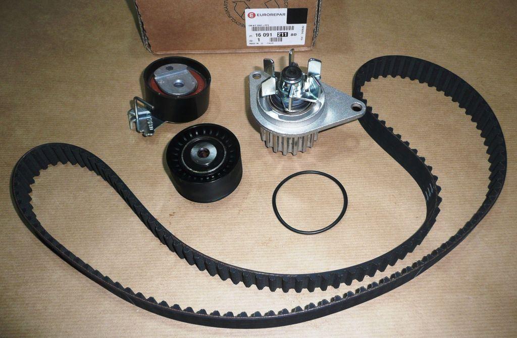 KIT DISTRIBUTION.+POMPE CITROEN C2,C3,C4,P1007 1609121180.