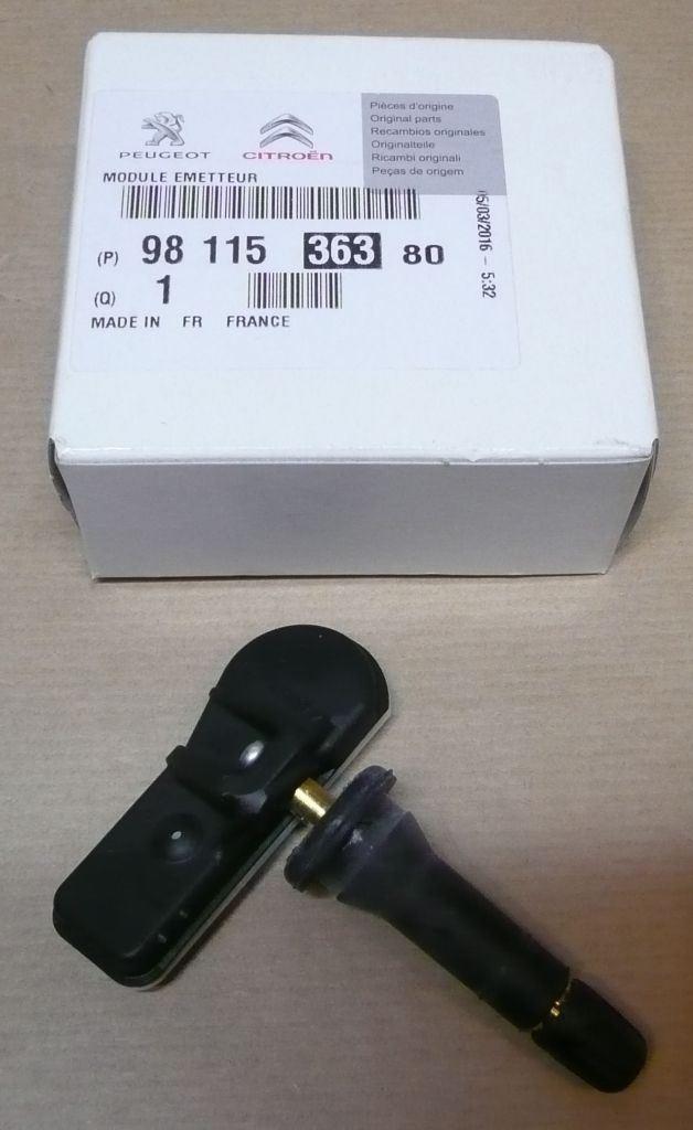 CAPTEUR DE PRESSION DE ROUE CITROEN C4,C5,PEUGEOT 50 9811536380.