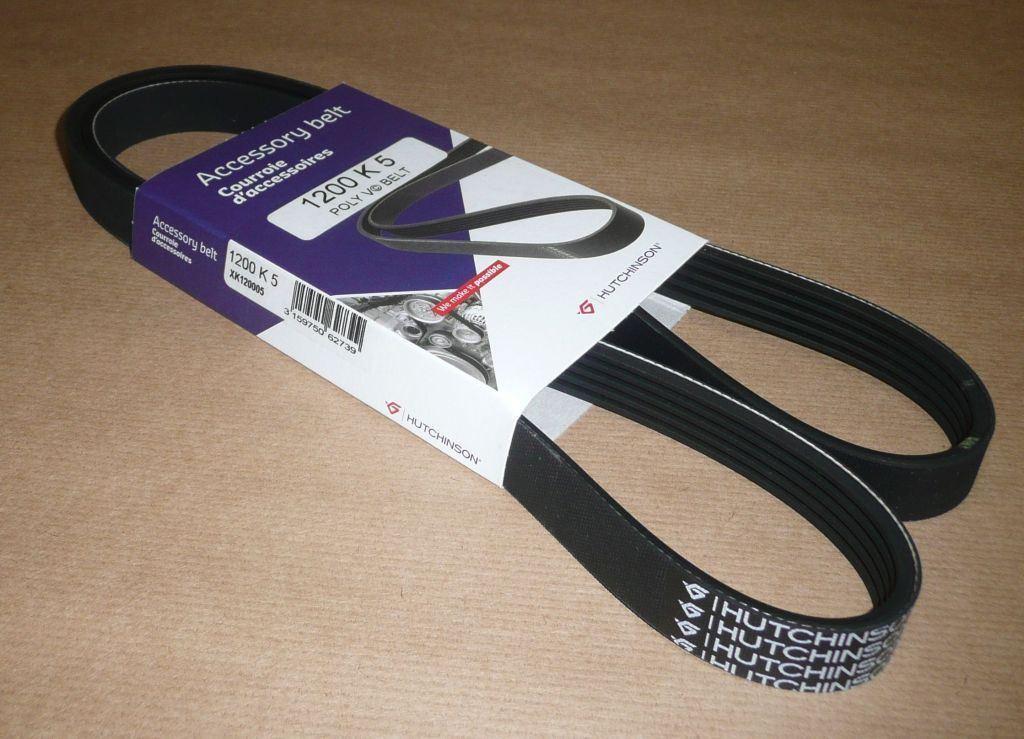 COURROIE TRAPÉZOIDALE.5PK1200 1.6 16V,1. 7700300347.