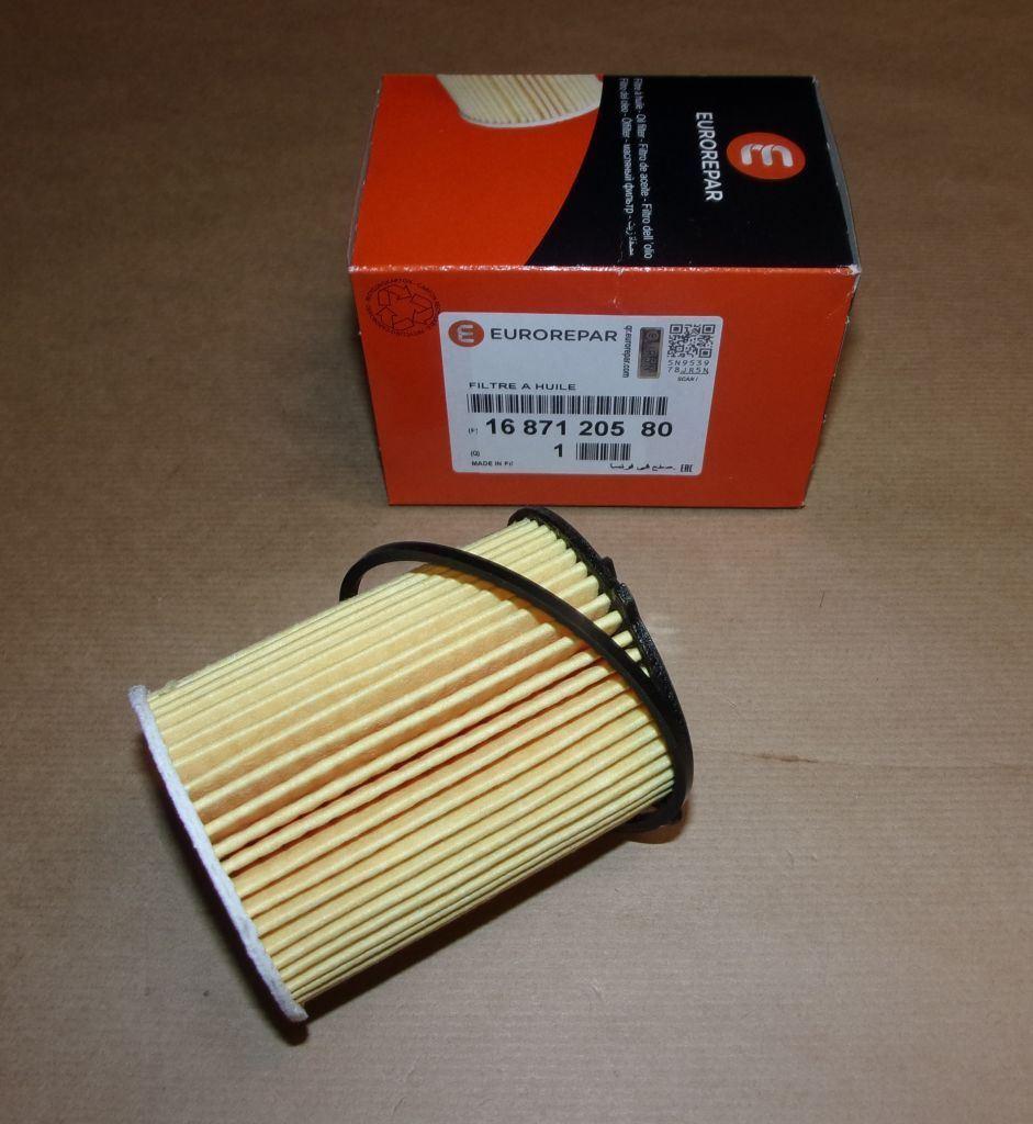 FILTRE A HUILE CITROEN C2,C3,XSARA,P206 1.4HDI 1687120580.