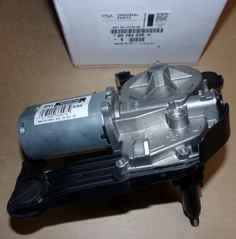 MOTEUR D'ESSUIE GLACES PEUGEOT 2008 ARRIERE 9678423580.