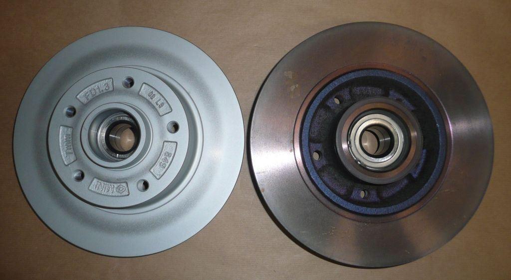 DISQUE DE FREIN.COMPLET.RENAULT MEGANE III ARR 432000185R.