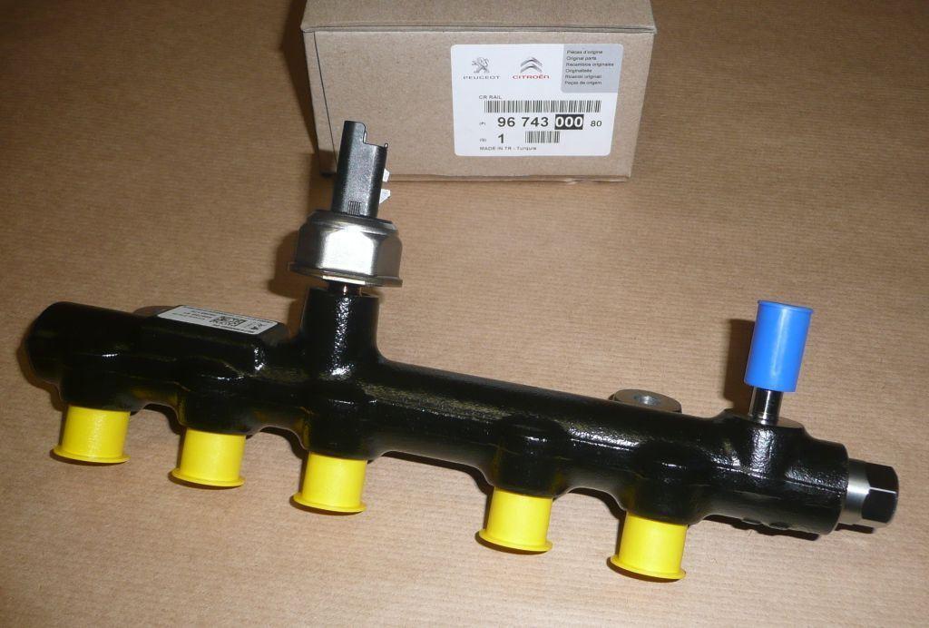 RAMPE INJECTION CITROEN C4,P308 2.0/2.2 BLUE H 9674300080.