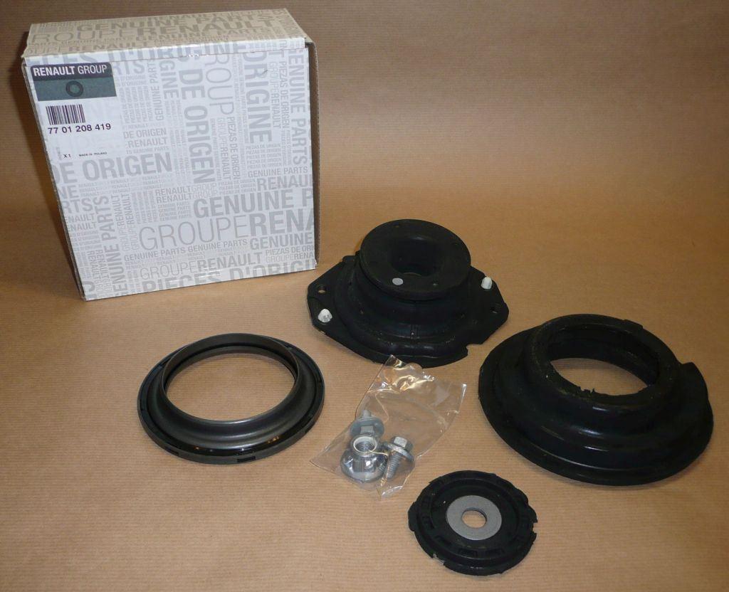 Original Coussinet / support d’amortisseur avant pour Renault Laguna II , 7701208419.