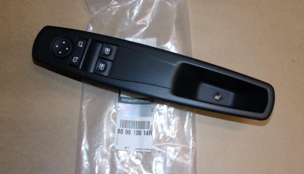BOUTON LEVE-VITRE RENAULT SCENIC III 809610014R.