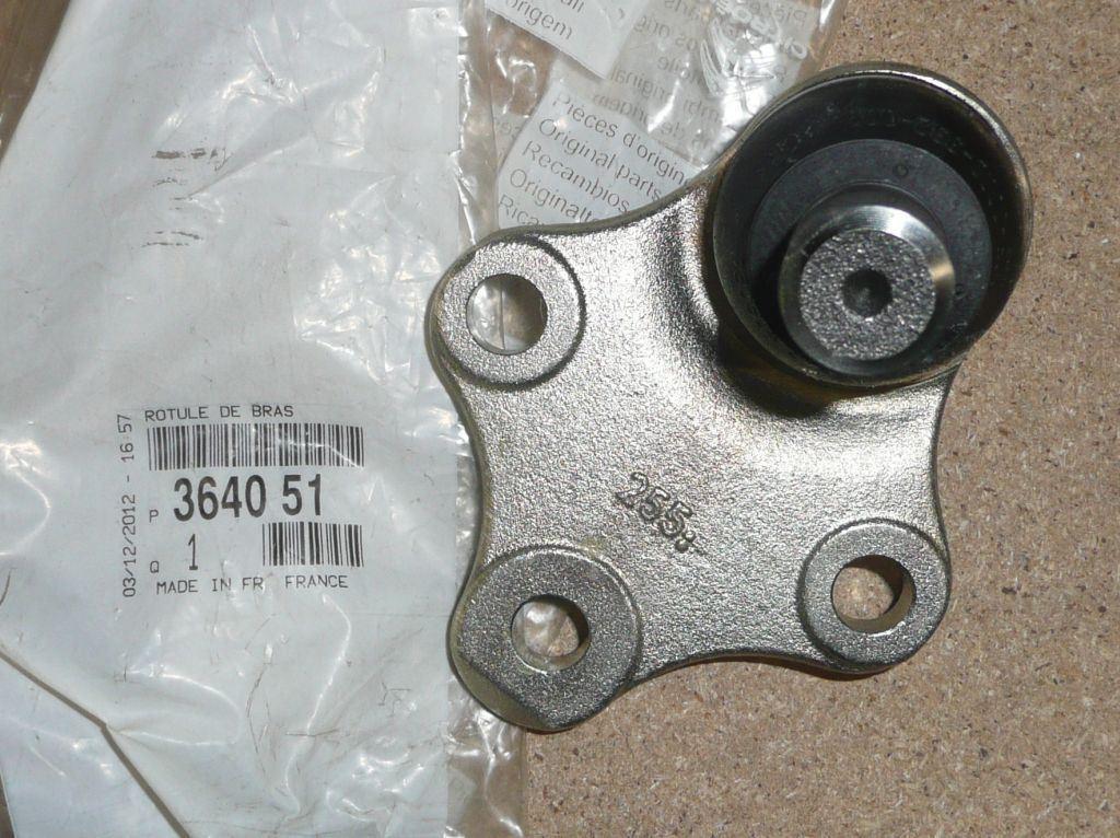 ROTULE DE TRIANGLE CITROEN BERLINGO,XSARA 97> 3640.51 364051.