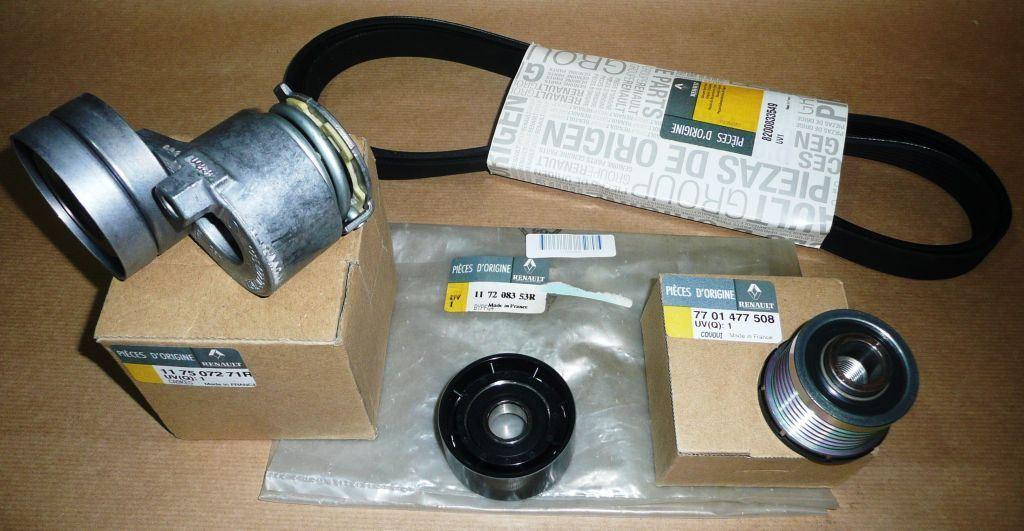 KIT DE COURROIE D'ACCESSOIRE.RENAULT MASTER II 117208353R.