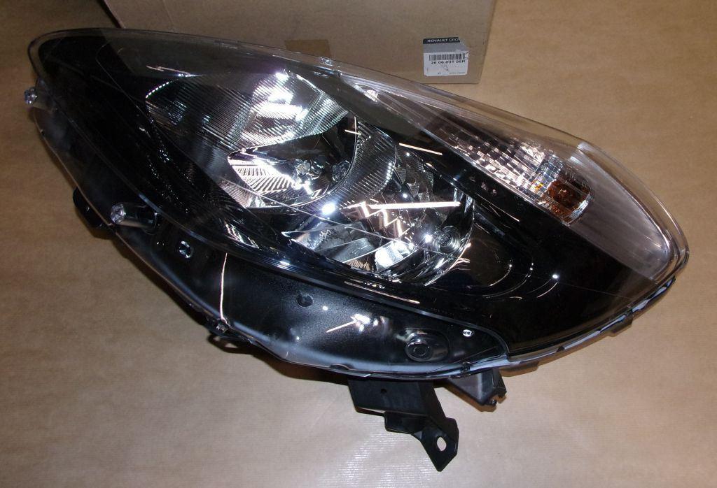 PHARES RENAULT CLIO III NOIR GAUCHE 260603106R.