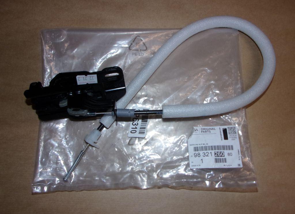 SERRURE DE PORTE CITROEN BERLINGO III DROIT AR 9832126080.