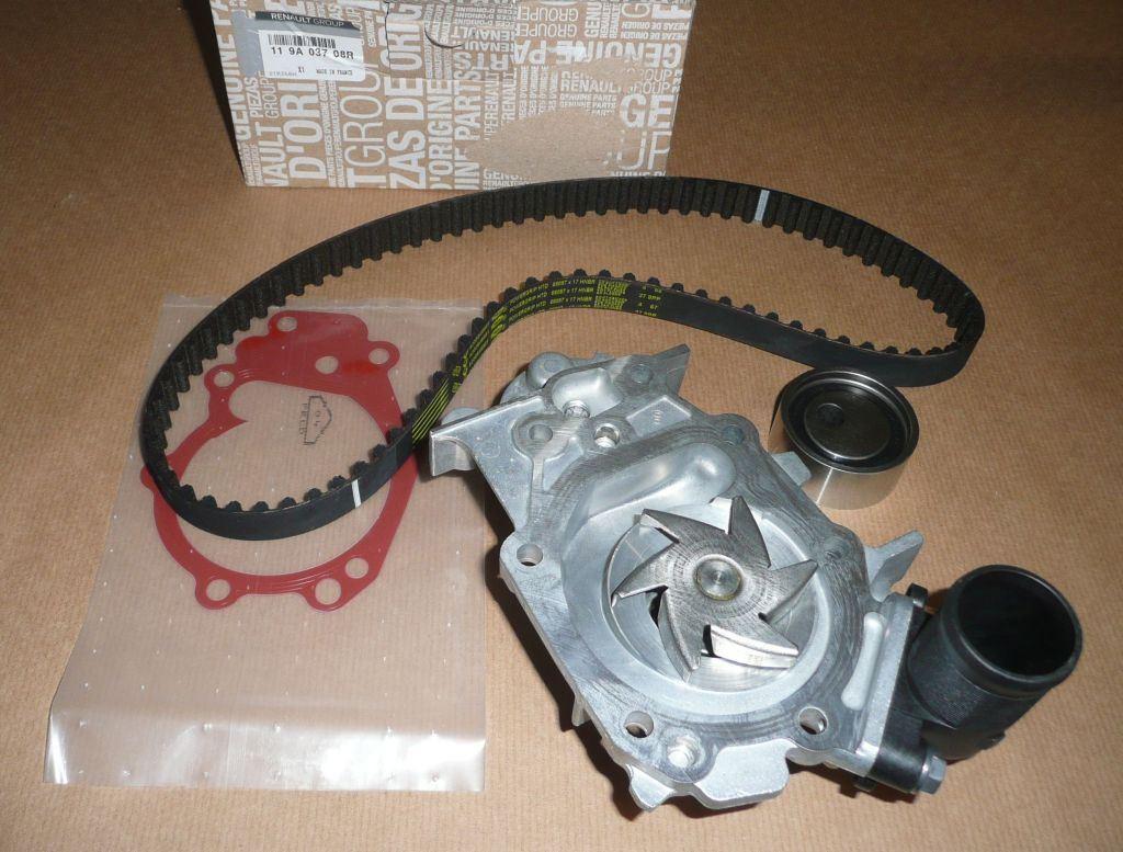 KIT DISTRIBUTION.+POMPE RENAULT CLIO,TWINGO 1. 119A03708R.