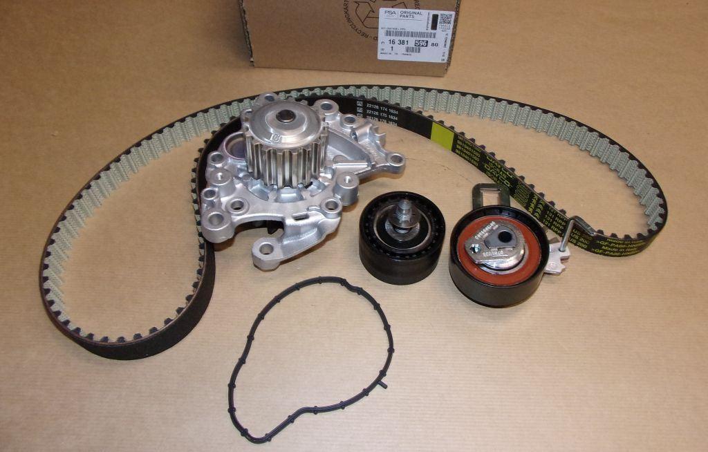 KIT DISTRIBUTION.+POMPE CITROEN BERLINGO 1.5HD 1638159680.
