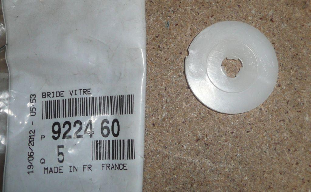 AGRAFE VITRE CITROEN C3 PLURIEL 9224.60 922460.