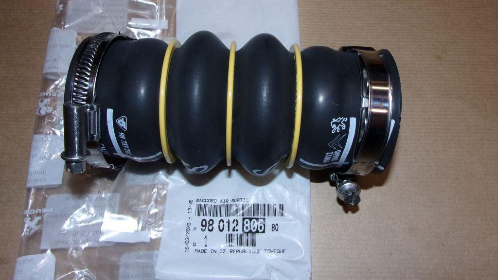 TUYAU DE DÉCOMPRESSION CITROEN BERLINGO,CITROEN C2,CITROEN 9801280680.