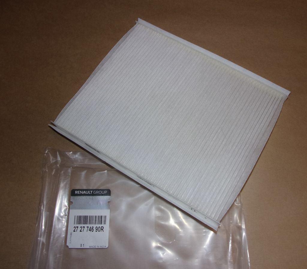 FILTRE D'HABITACLE RENAULT CAPTUR,DACIA DUSTER 272774690R.