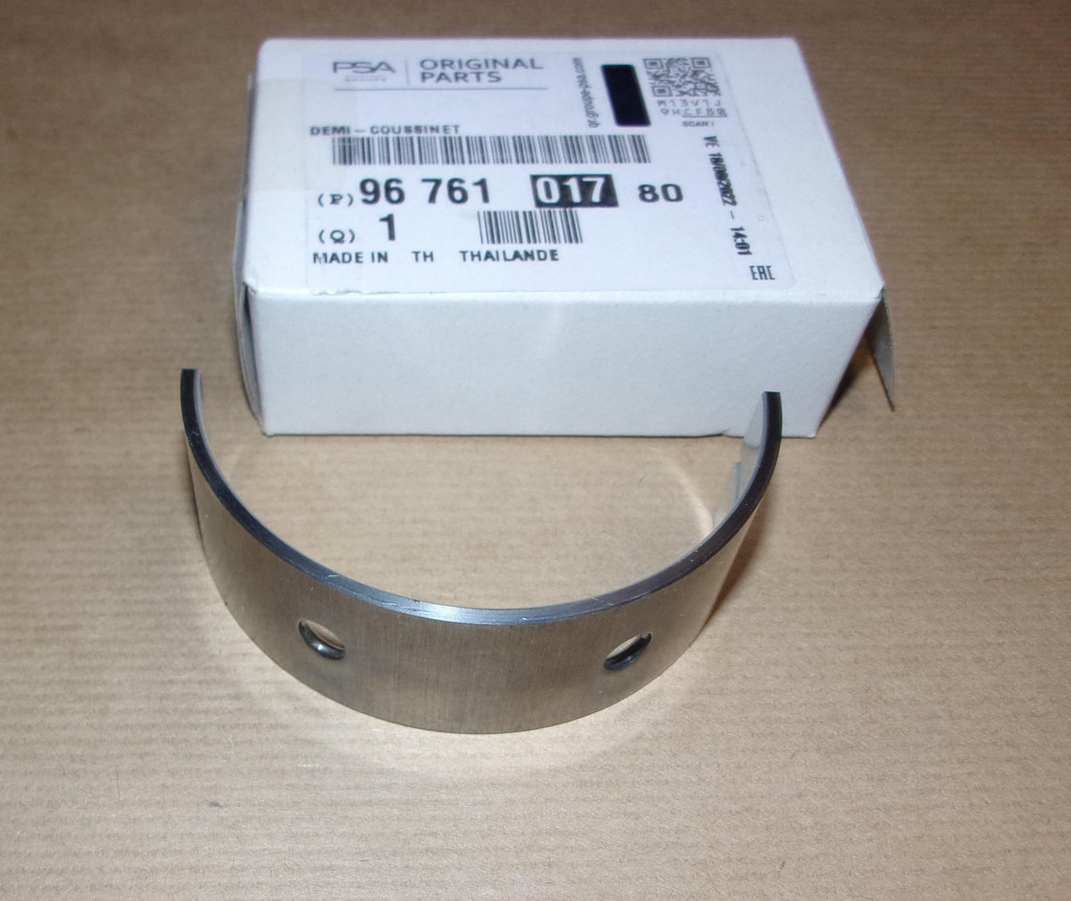 COUSSINET DE PALIER DE VILEBREQUIN.CITROEN JUM 9676101780.