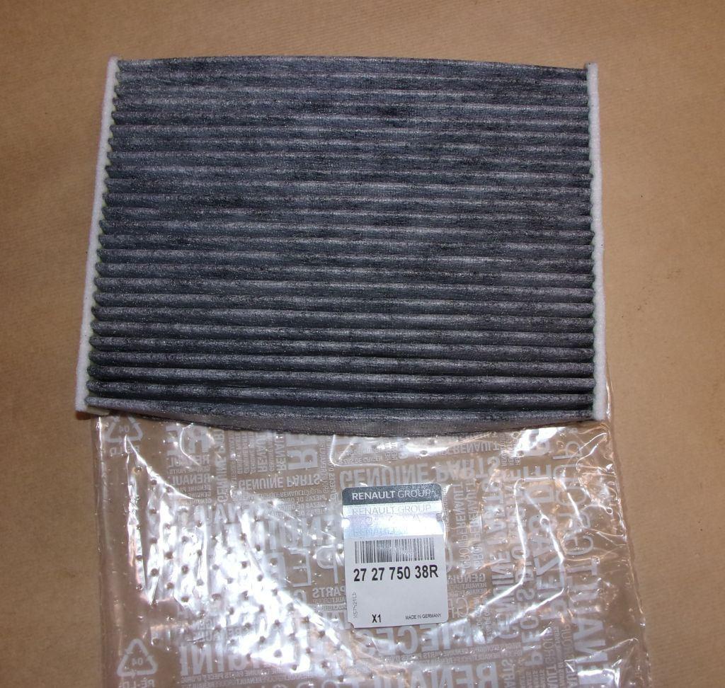 FILTRE D'HABITACLE DACIA DOKKER,LODGY 1.5DCI 272775038R.