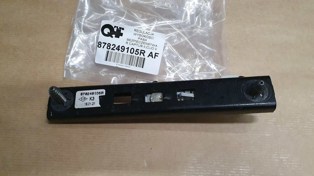 RÉGLAGE DE LA HAUTEUR DE CEINTURE DE SÉC 878249105R.