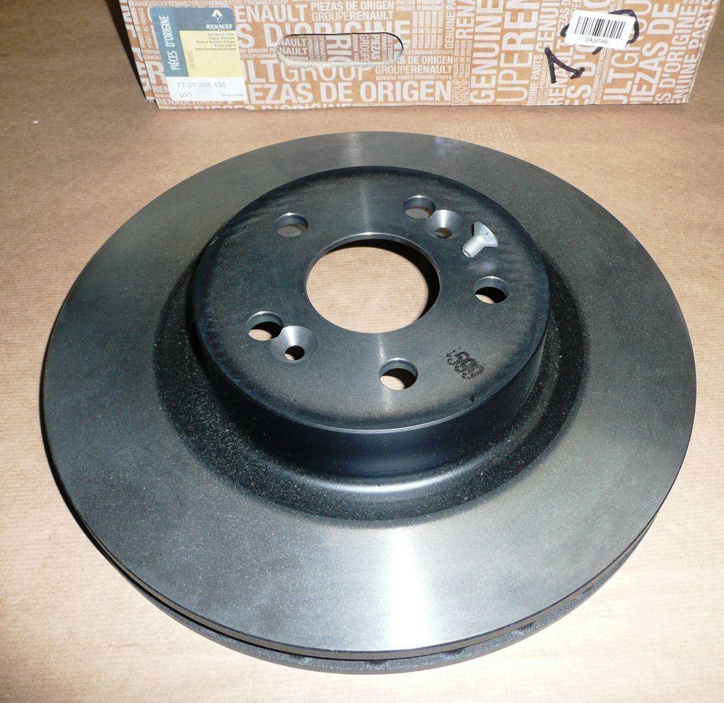 Original DISQUE DE FREIN RENAULT MEGANE II RST AVANT , 7701208130.