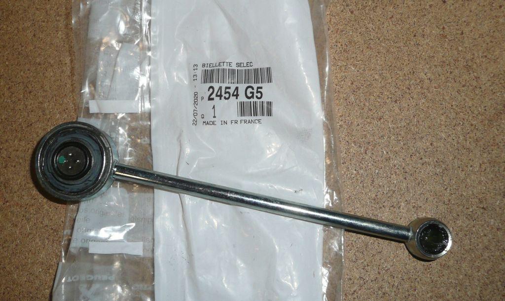 CABLE DE CHANGEMENT DE VITESSE PEUGEOT 206 2454.G5 2454G5.