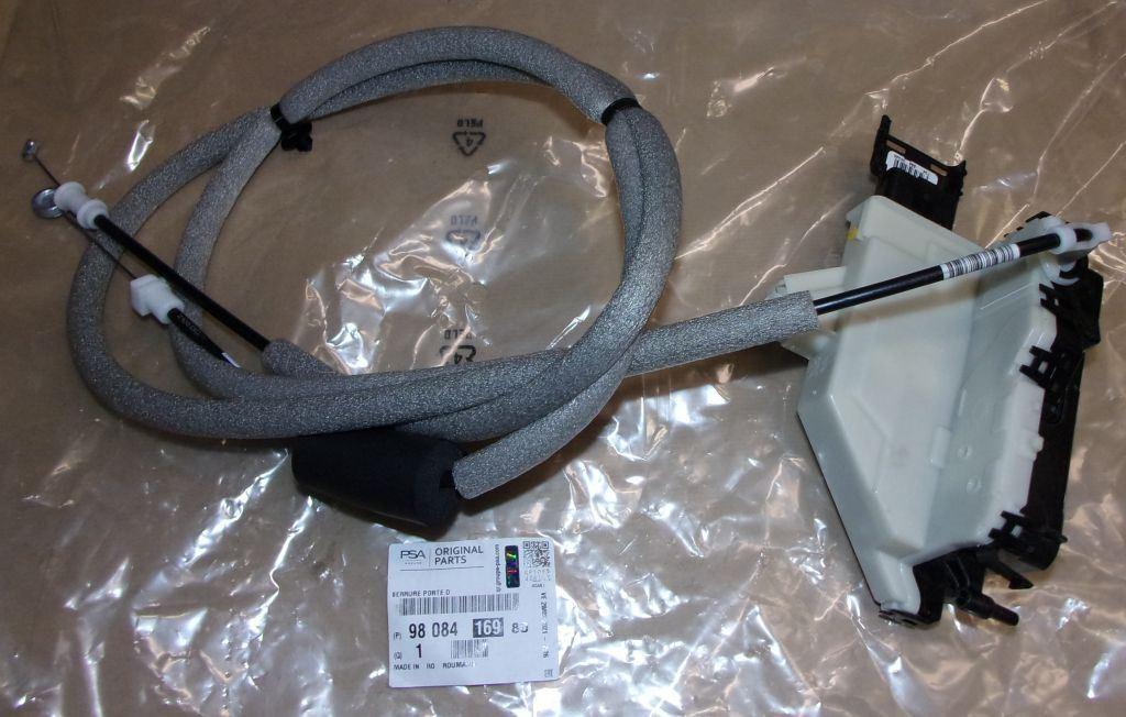 Serrure de porte d’origine Citroën Jumpy IV Peugeot Expert IV , 9808416980.