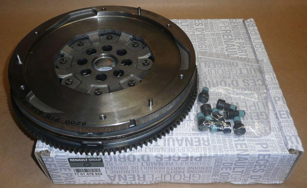 VOLANT MOTEUR BI-MASSE RENAULT LAGUNA III 2.0D 7701478942.