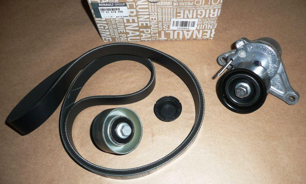 KIT DE COURROIE D'ACCESSOIRE.RENAULT KOLEOS 2. 7701478498.