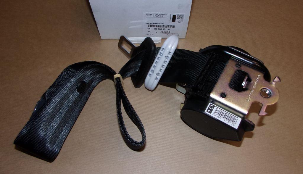 CEINTURE DE SÉCURITÉ.PEUGEOT 2008 AVANT DROIT 98063151XX.