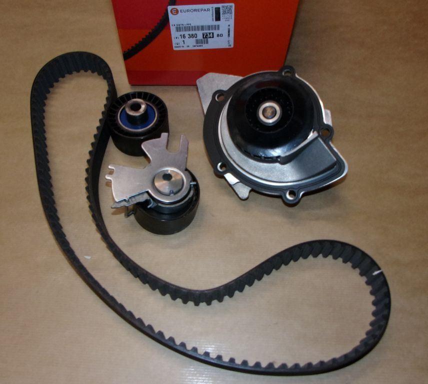 KIT DISTRIBUTION.+POMPE CITROEN C5 III,C4 PICA 1638073480.