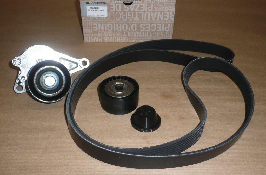 KIT DE COURROIE D'ACCESSOIRE.RENAULT TALISMAN 8201654999.