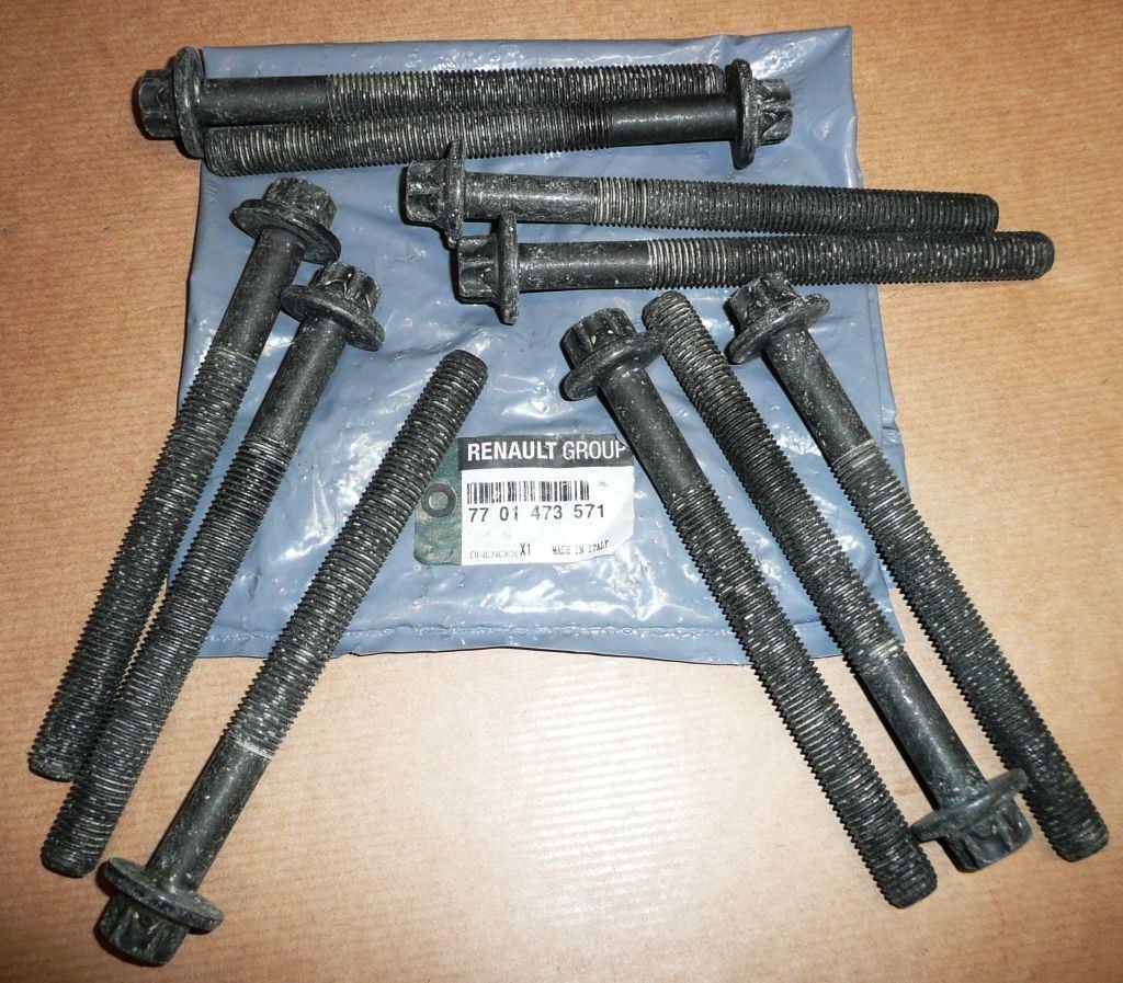 VIS DE COUVRE CULASSE RENAULT MASTER III COMPL 7701473571.