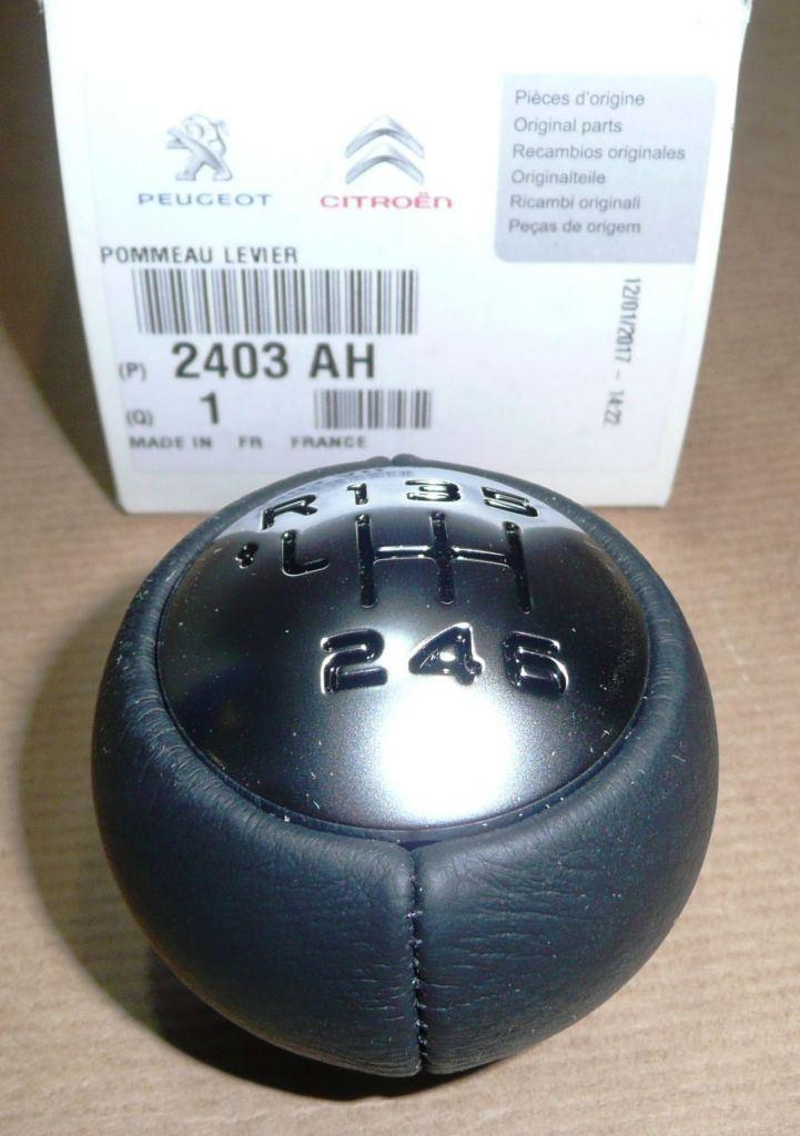 POMMEAU DE VITESSE CITROEN C3,C4,C5,P307,308,4 2403.AH 2403AH.