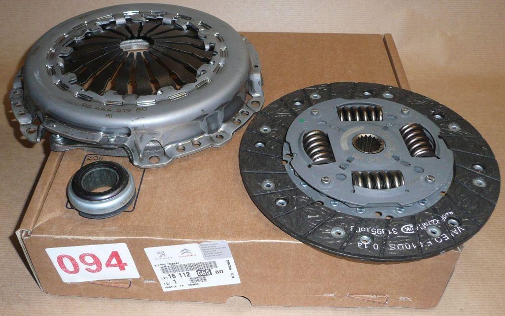KIT EMBRAYAGES.CITROEN C2,C4,NEMO,PEUGEOT 207 1.4HDI 1611266580.