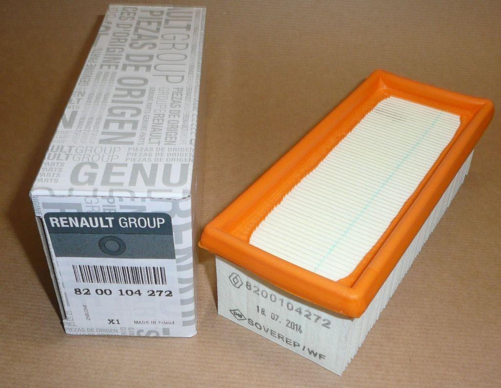 FILTRE A AIR.RENAULT CLIO,KANGO D4D,D4F 07.00> 8200104272.