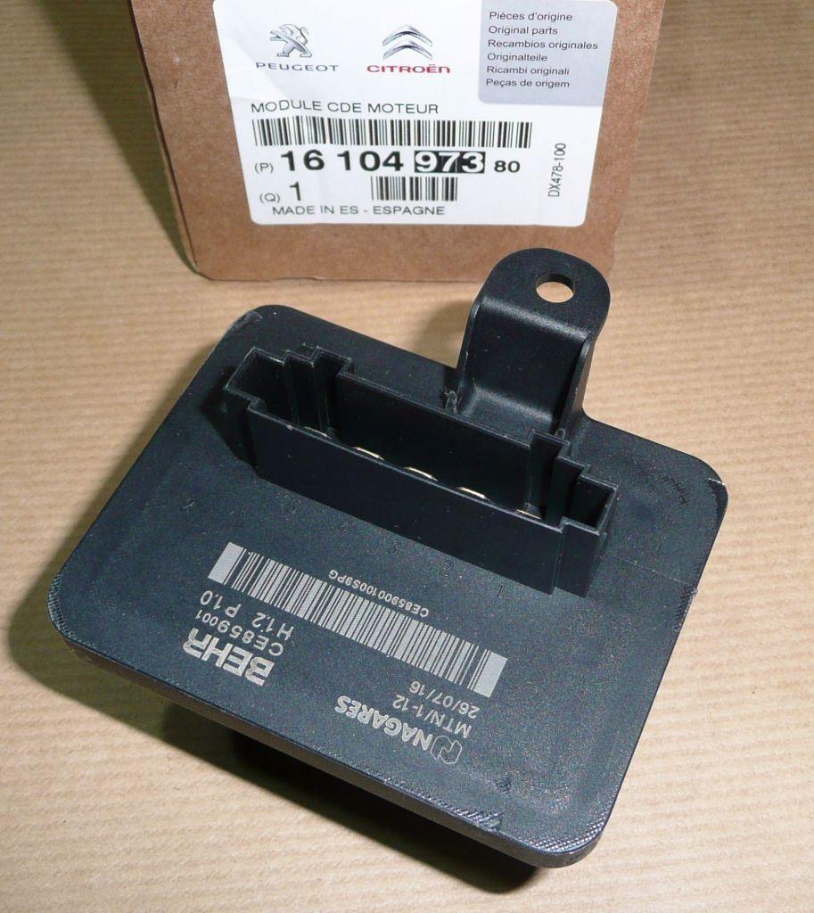RÉSISTANCE A LA SOUFFLERIE CITROEN C4 CACTUS,PEUGEOT 1610497380.