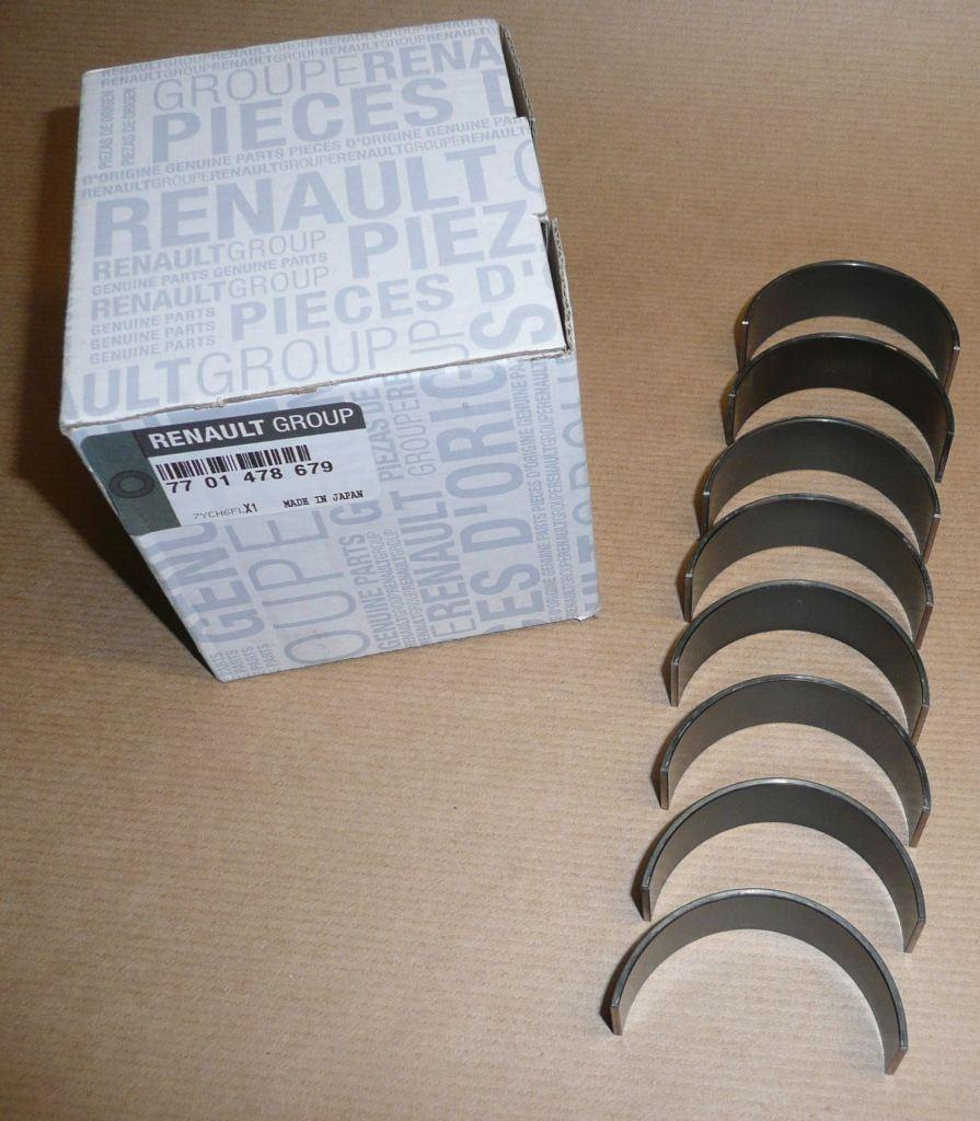 COUSSINETS DE BIELLE.COMPLET RENAULT LAGUNA II 7701478679.