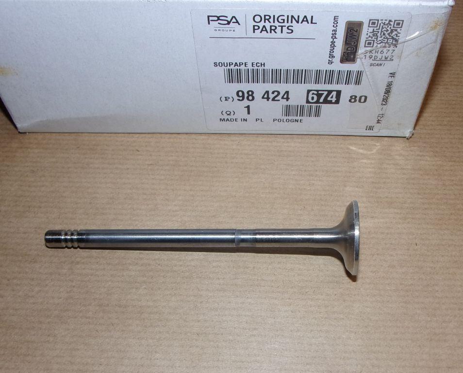 VALVE D'ÉCHAPPEMENT CITROEN BERLINGO 1.5HDI 9842467480.
