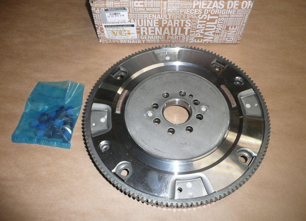 VOLANT MOTEUR BI-MASSE RENAULT MEGANE IV 1.6DC 123327557R.