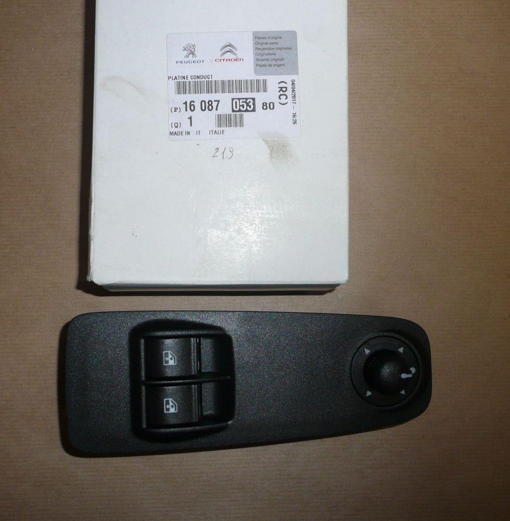BOUTON LEVE-VITRE CITROEN JUMPER III 1608705380.