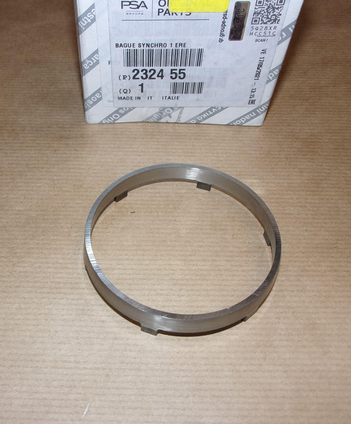BAGUE SYNCHRONISEUR BOÎTE DE VITESSE.CITROEN N 2324.55 232455.