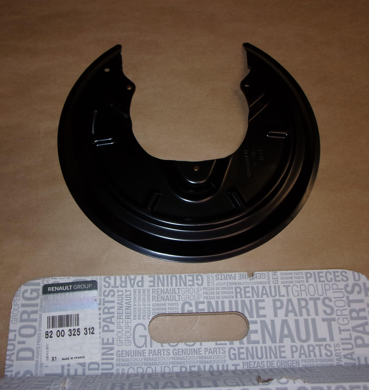PLATEAU DE FREIN RENAULT CLIO III,IV ARRIERE 8200325312.