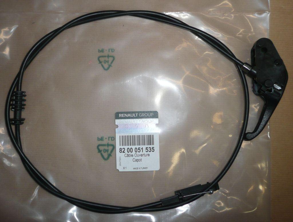 CABLE DE CAPOT RENAULT MEGANE II 8200051535.