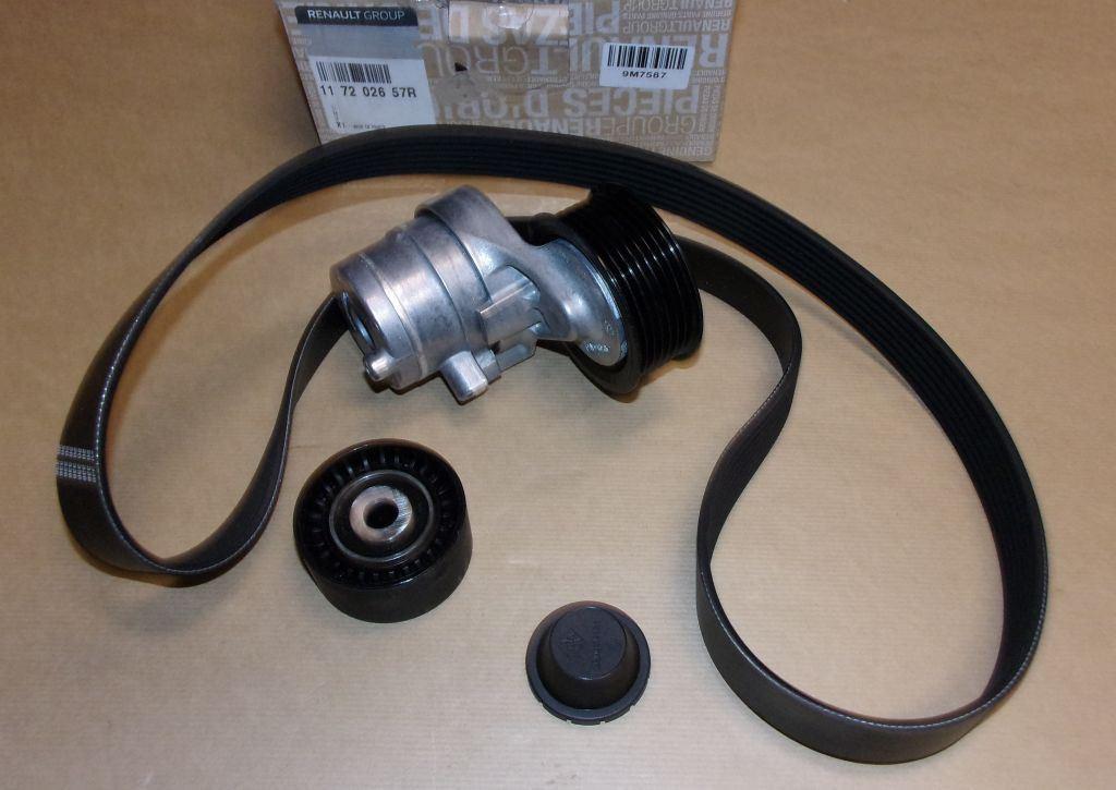 KIT DE COURROIE D'ACCESSOIRE.RENAULT TWINGO II 117202657R.