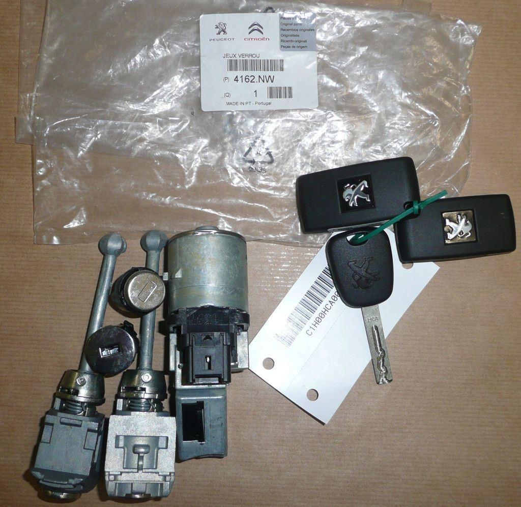 NEIMAN+KIT COMPLET DE SERRURES PEUGEOT 207 4162.NW 4162NW.