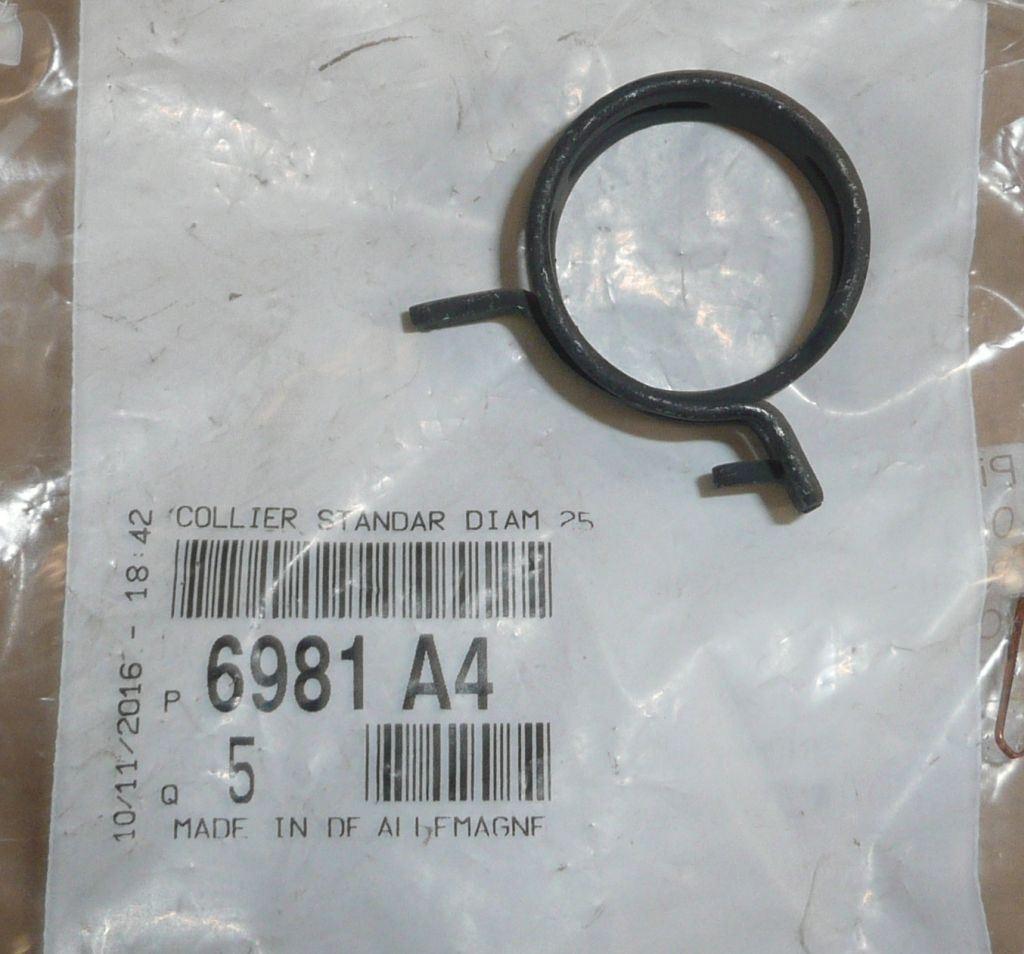 COLIER DE SERRAGE CITROEN BERLINGO II 6981.A4 6981A4.