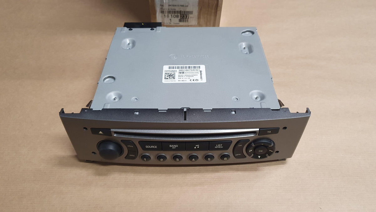 RADIO DE VOITURE PEUGEOT 308 16108237XH.